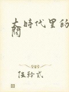 大时代里的小军阀封面