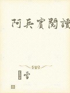 阿兵宾阅读目录封面