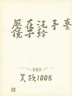 压在洗手台看着镜子干