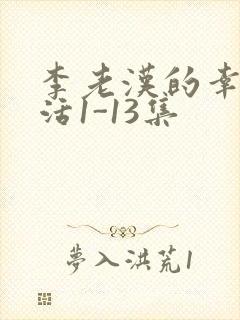 李老汉的幸福生活1-13集封面