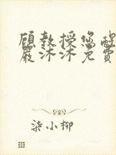 顾教授您醒了吗严沐沐免费阅读全文小说