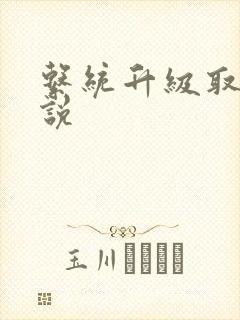 系统升级取液小说