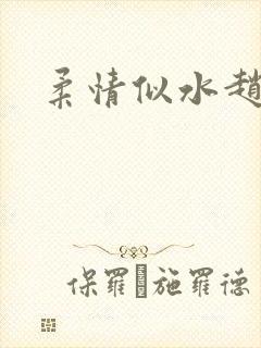 柔情似水赵雅儿