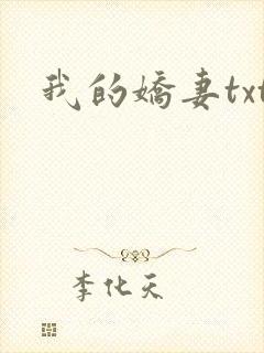我的娇妻txt