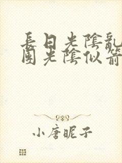 长日光阴乱作一团光阴似箭渺渺免费阅读封面