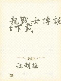 龙战士传说txt下载