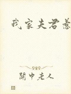 我家夫君惹不起封面