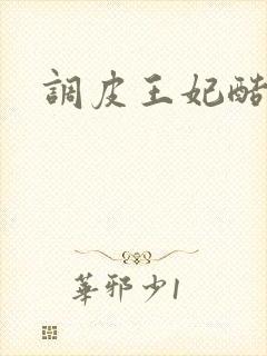 调皮王妃酷王爷