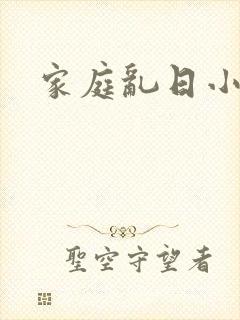家庭乱日小说