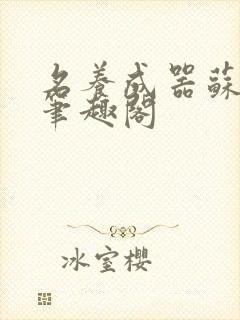 名养成器苏沫沫笔趣阁