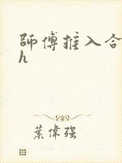 师傅推入合欢丸h封面