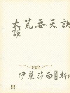 太荒吞天诀 小说