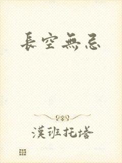 长空无忌封面