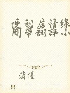 便利店情缘未增删带翻译小说