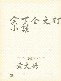 余下全文打不开小说封面