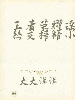 王者荣耀瑶足控丝交榨精小说