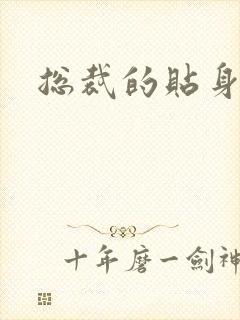 总裁的贴身女佣