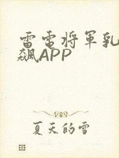 雷电将军乳液狂飙APP