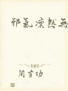 邪气凛然无弹窗