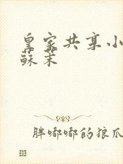 皇家共享小公主苏茉