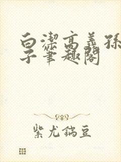 白洁高义孙倩东子笔趣阁