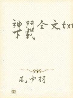 神门全文txt下载