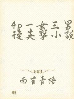 4p一女三男前后夹击小说