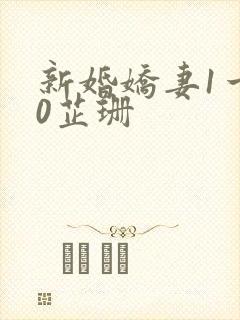 新婚娇妻1一40芷珊封面