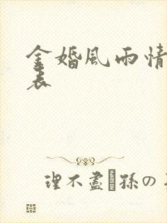 金婚风雨情演员表