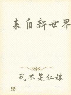 来自新世界小说封面