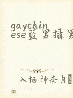 gaychinese蓝男摄男色