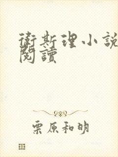 卫斯理小说在线阅读