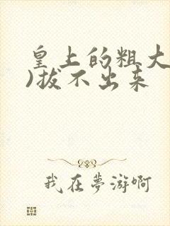 皇上的粗大(h)拔不出来封面