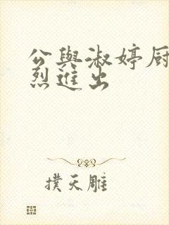 公与淑婷厨房猛烈进出