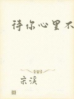 待你心里不挪窝封面