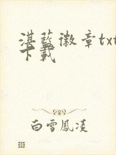 湛蓝徽章txt下载