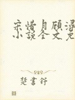 宋惜月顾浔渊的小说全文免费阅读