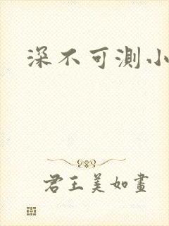 深不可测小说