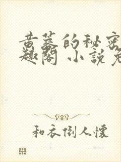 黄蓉的秘密 笔趣阁 小说免费阅读