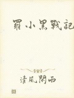 罗小黑战记小说