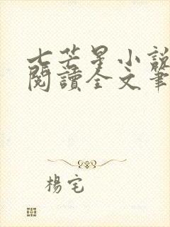 七芒星小说免费阅读全文笔趣阁封面