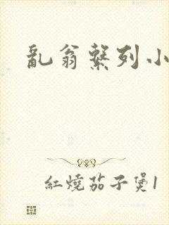 乱翁系列小说封面