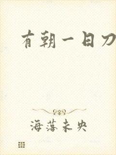 有朝一日刀在手