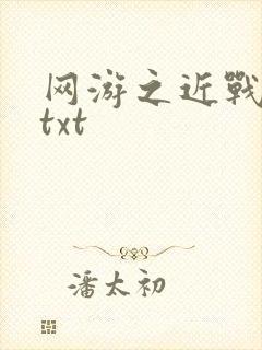 网游之近战法师txt