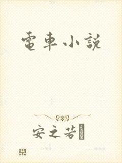 电车小说封面