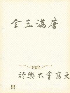 金玉满唐封面