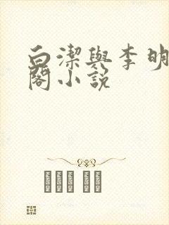 白洁与李明笔趣阁小说封面