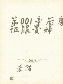 第001章厨房征服贵妇封面