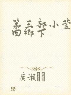 第三部小莹乱翁回乡下