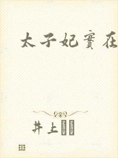 太子妃实在美丽